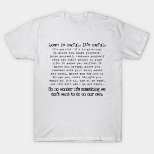 Fleabag Love Speech T-Shirt